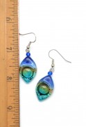 Small Glass Drop Earrings
